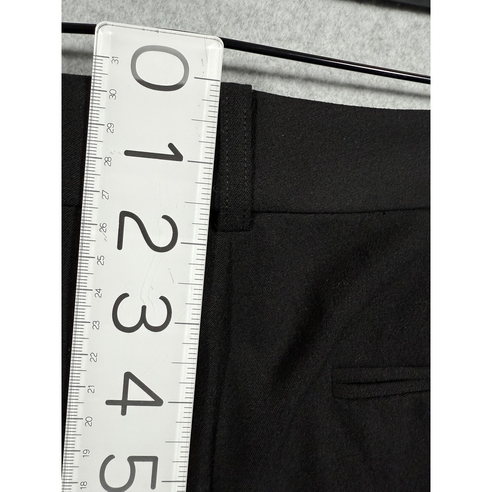 Ralph Lauren‎ Womens Black Wool Blend Tailored Dress Pants 4 Straight Trousers - Picture 10 of 17